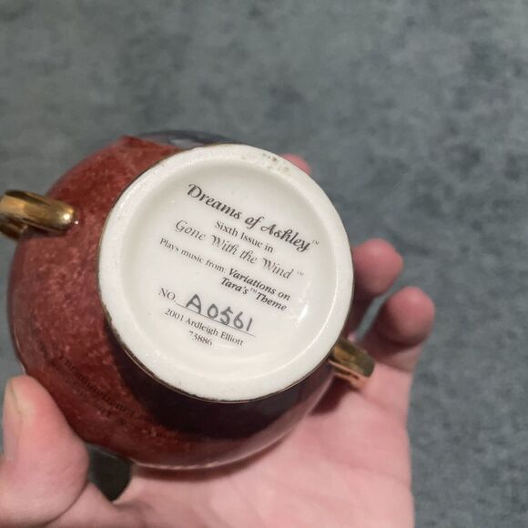 Ardleigh Elliot Gone With The Wind 2001 Rhett Scarlett Music Box Set Of 3 - Picture 6 of 7